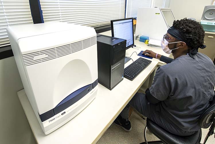 VCU Medical Center lab testing for new strain of COVID-19