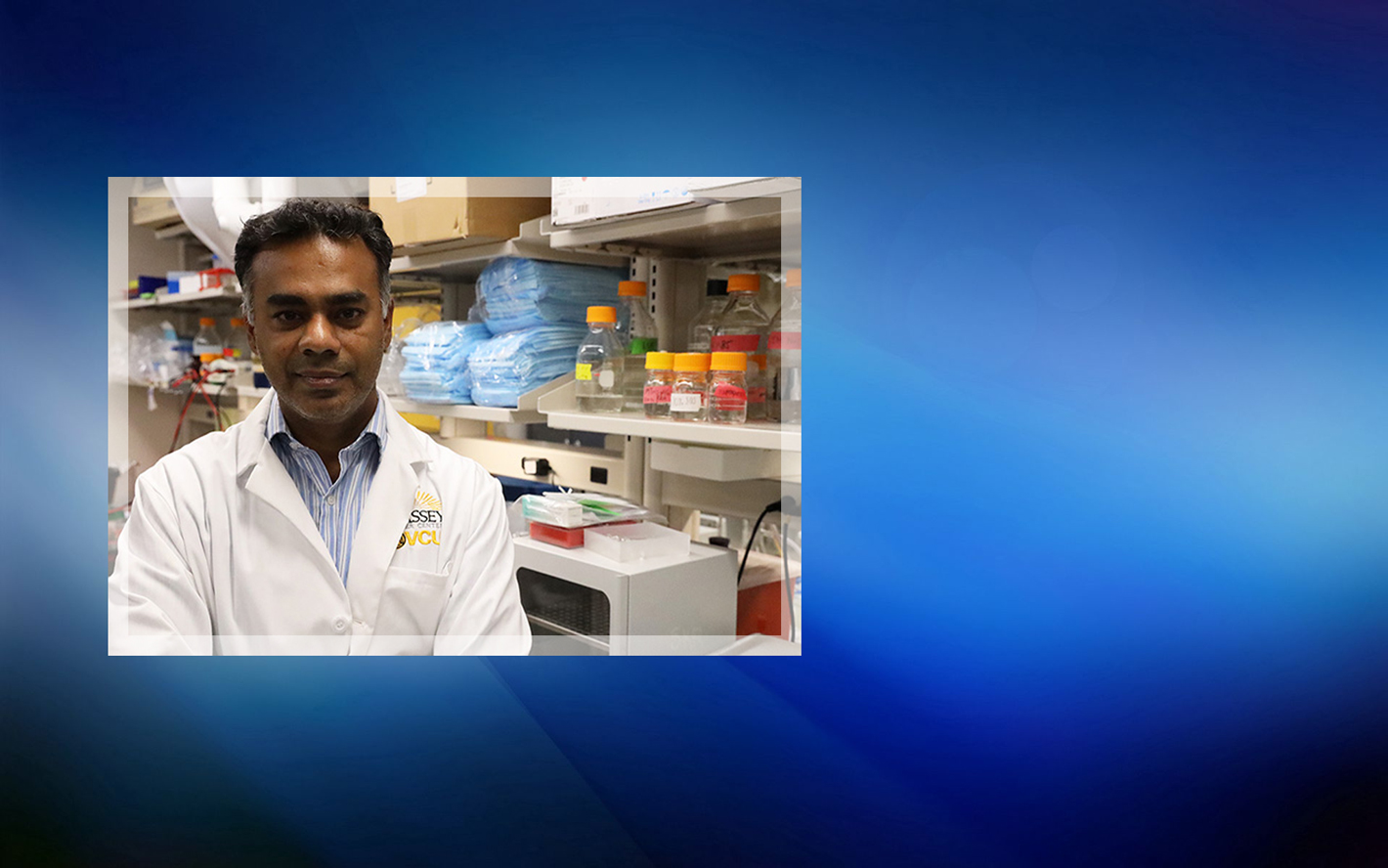 VCU Massey Cancer Center scientist Senthil Radhakrishnan, Ph.D., has been awarded $792,000 to explore a new approach to treating TNBC
